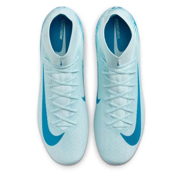 Nike Zoom Mercurial Superfly 10 Firm Ground Football Boots – Blue/Baltic – view 6
