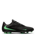 Nike Phantom 6 Low Firm Ground Football Boots – Black/Green