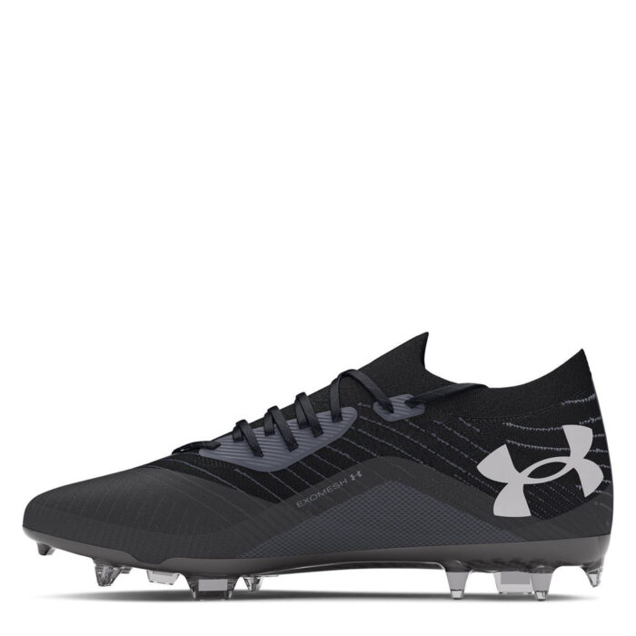 Under Armour Shadow Junior Firm Ground Football Boots – Black – view 7