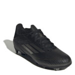 adidas F50 Junior Firm Ground Football Boots – Black/Silver – view 3