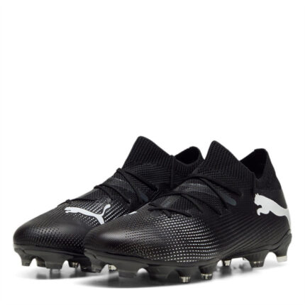 Puma Womens Future 7 Firm Ground Football Boots – Black/White