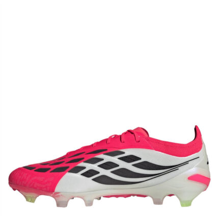 adidas Predator Firm Ground Football Boots – Red/Blk/White – view 2