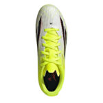 adidas F50 Junior Firm Ground Football Boots – Solar Yellow – view 5