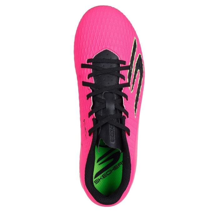 Skechers Skx.2 Junior Firm Ground Football Boots – Pink/Black - Image 5