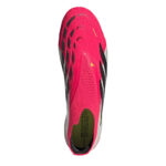 adidas Predator Firm Ground Football Boots – Red/Blk/White – view 6