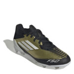 adidas F50 Junior Firm Ground Football Boots – Gold/Black – view 3