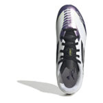 adidas F50 Junior Firm Ground Football Boots – White/Purple – view 5