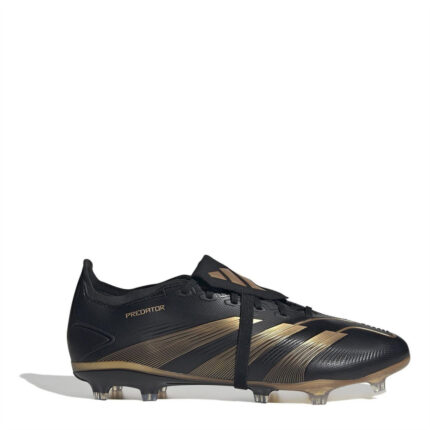 adidas Predator Firm Ground Football Boots – Black/Gold