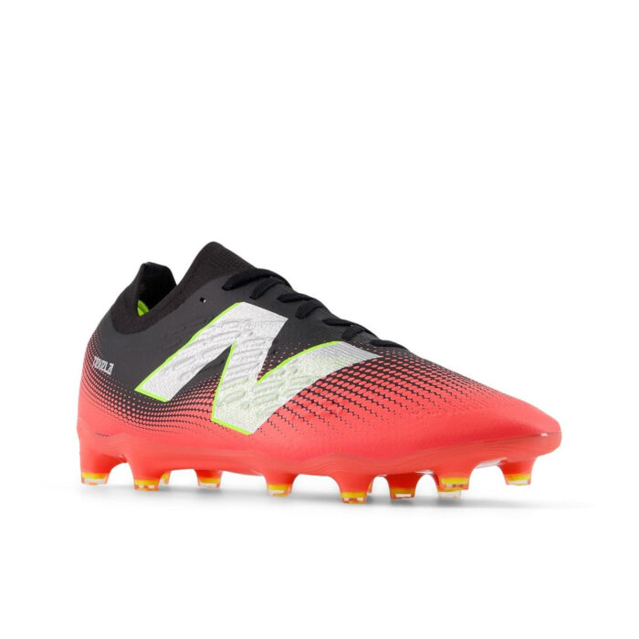 New Balance Tekela V4+ Magia Firm Ground Football Boots – Black/Red – view 4