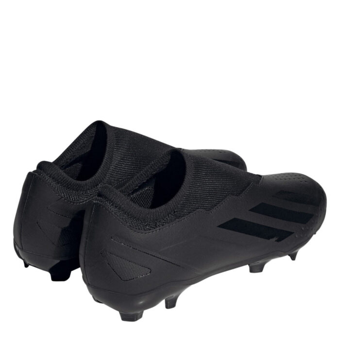 adidas X Crazyfast Firm Ground Football Boots – Black/Black - Image 4