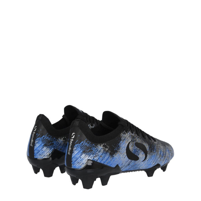 Sondico Blaze Junior Firm Ground Football Boots – Black/Blue – view 5