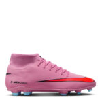 Nike Mercurial Superfly 10 Firm Ground Football Boots – Pink/Black – view 4