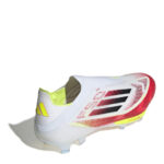 adidas Mens F50+ Firm Ground Football Boots – White/Black - Image 4