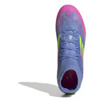 adidas Womens F50 Firm Ground Football Boots – Blue/Lemon – view 5