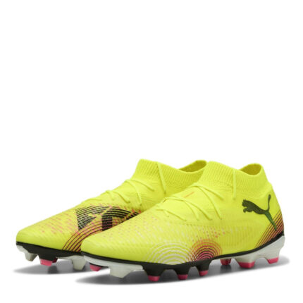 Puma Future 8 Firm Ground Football Boots – Yellow/Black