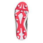 adidas Predator Fold Over Tongue Junior Firm Ground Football Boots – Red/Blk/White – view 6