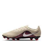 Nike Firm Ground Football Boots – Burgundy/Print – view 2