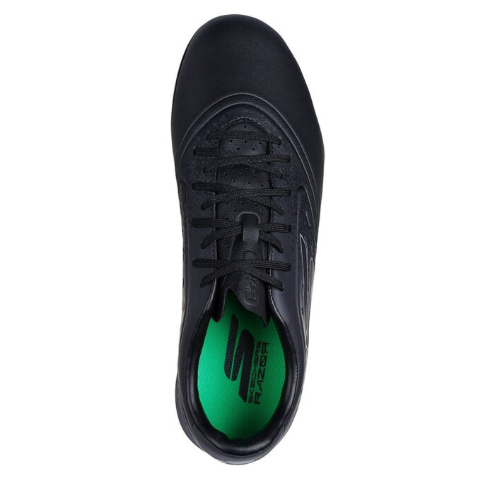 Skechers Razor Gold Turf Football Boots – Black/Silver – view 4