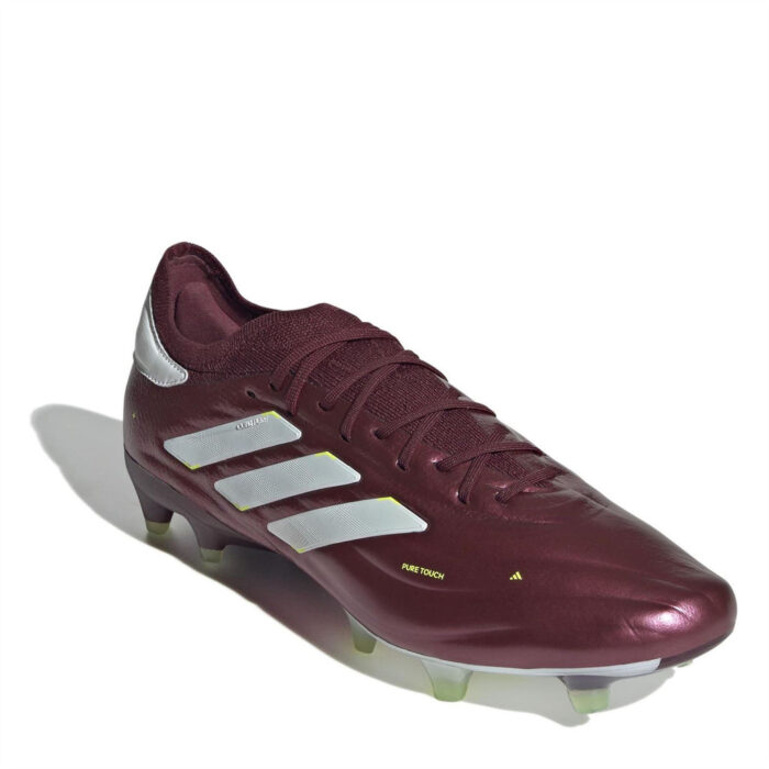 adidas Copa Pure Ii+ Firm Ground Football Boots – Red/Wht/Yellow - Image 3