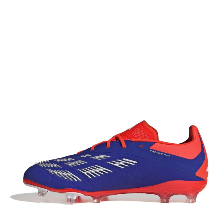 adidas Predator 24 Junior Firm Ground Football Boots – Blue/Wht/Red - Image 8