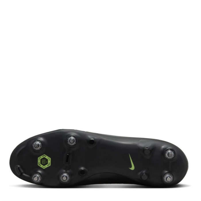 Nike Tiempo Legend 10 Soft Ground Football Boots – Black/Green – view 3