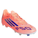 adidas F50 Firm Ground Football Boots – Orange/Blue – view 3