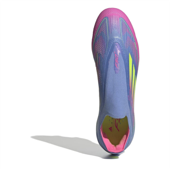 adidas Mens F50+ Firm Ground Football Boots – Blue/Yellow – view 5
