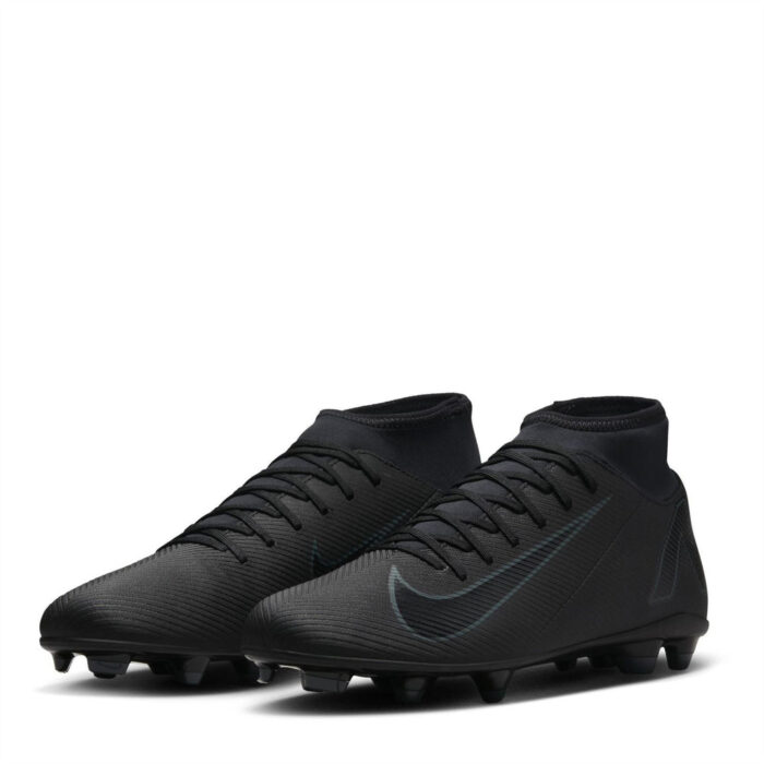 Nike Mercurial Superfly 10 Firm Ground Football Boots – Black/Green – view 4
