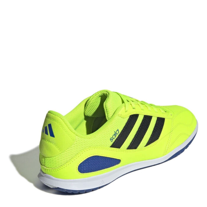 adidas Super Indoor Football Boots – Lemon/Blue – view 4
