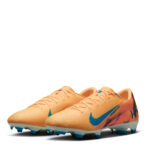 Nike Zoom Mercurial Vapor 16 Firm Ground Football Boots – Orange/Melon - Image 4