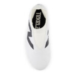 New Balance Tekela V4+ Magique Junior Firm Ground Football Boots – White/Black – view 3