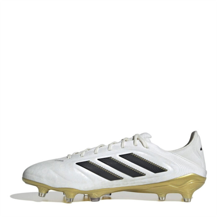adidas Copa Pure Iii Firm Ground Football Boots – White/Blk/Gold – view 2