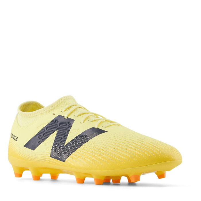 New Balance Tekela 4+ Magique Firm Ground Football Boots – Orange/Black – view 4