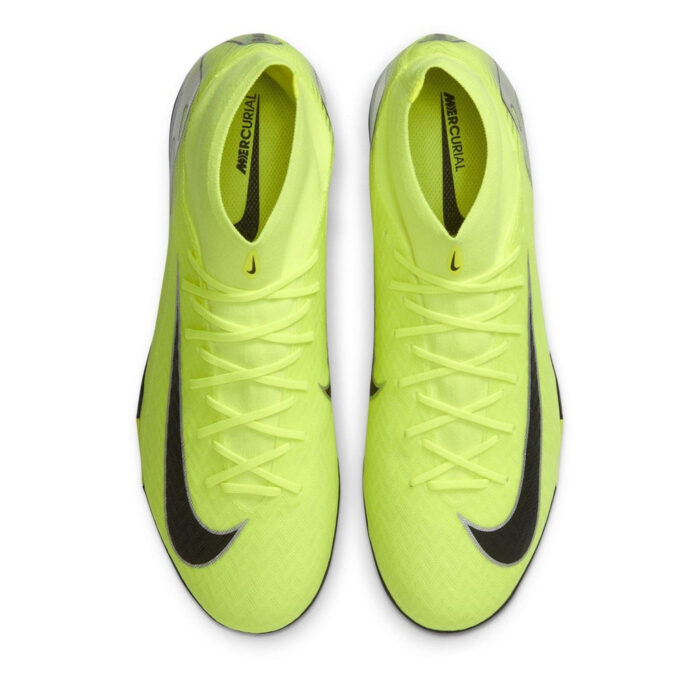 Nike Mercurial Superfly 10 Turf Football Boots – Volt/Black – view 5