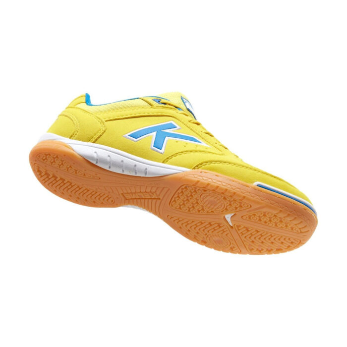 Kelme Precision Low Top Indoor Football Boots – Yellow/Blue – view 4