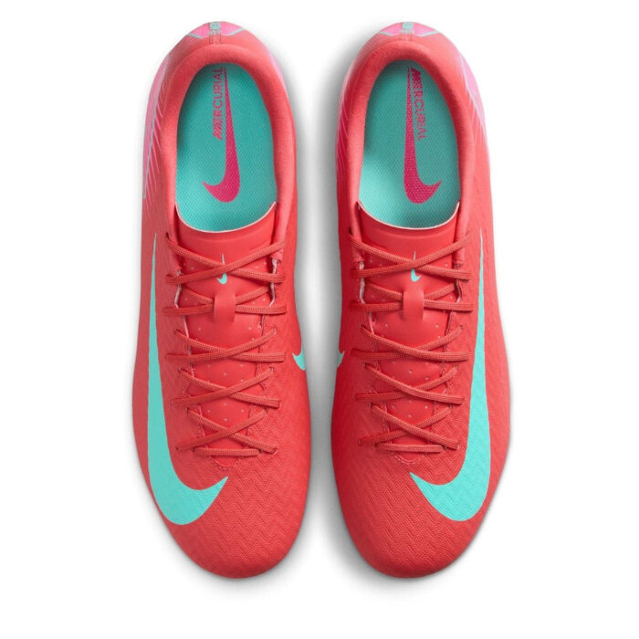 Nike Zoom Mercurial Vapor 16 Firm Ground Football Boots – Red/Green – view 6