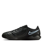 Nike Tiempo Legend 10 Indoor Football Boots – Black/Black - Image 2