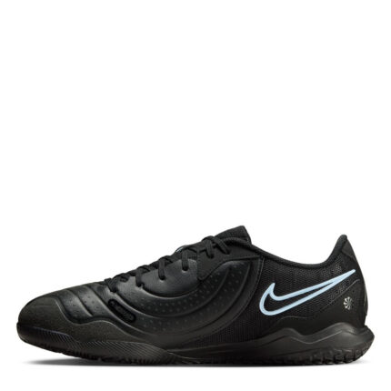 Nike Tiempo Legend 10 Indoor Football Boots – Black/Black – view 2