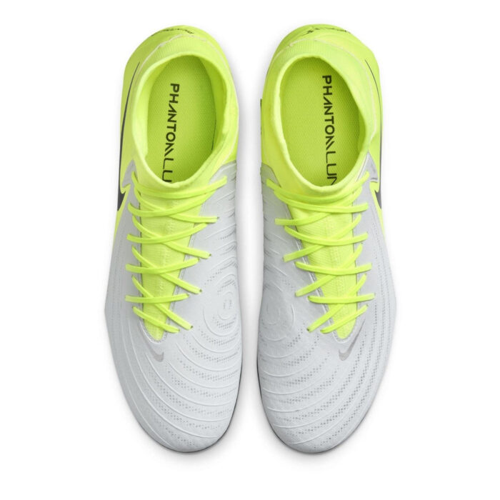 Nike Phantom Luna Ii Firm Ground Football Boots – Silver/Volt – view 5