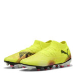 Puma Future 8 Firm Ground Football Boots – Yellow/Black - Image 7