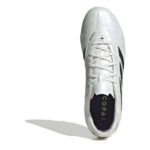 adidas Copa Pure 3 Junior Firm Ground Football Boots – White/Blk/Gold - Image 5