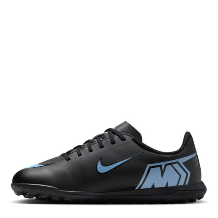 Nike Mercurial Vapor 16 Junior Turf Football Boots – Black/Blue – view 2