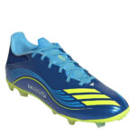 adidas F50 Firm Ground Football Boots – Blue/Yellow - Image 3