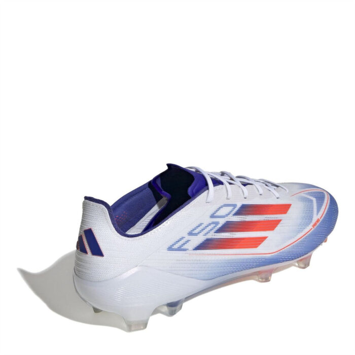 adidas F50 Firm Ground Football Boots – White/Red/Blue – view 4