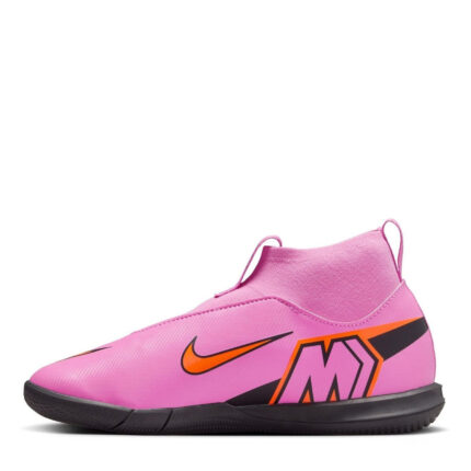 Nike Mercuial Superfly 10 Junior Indoor Football Boots – Pink/Black
