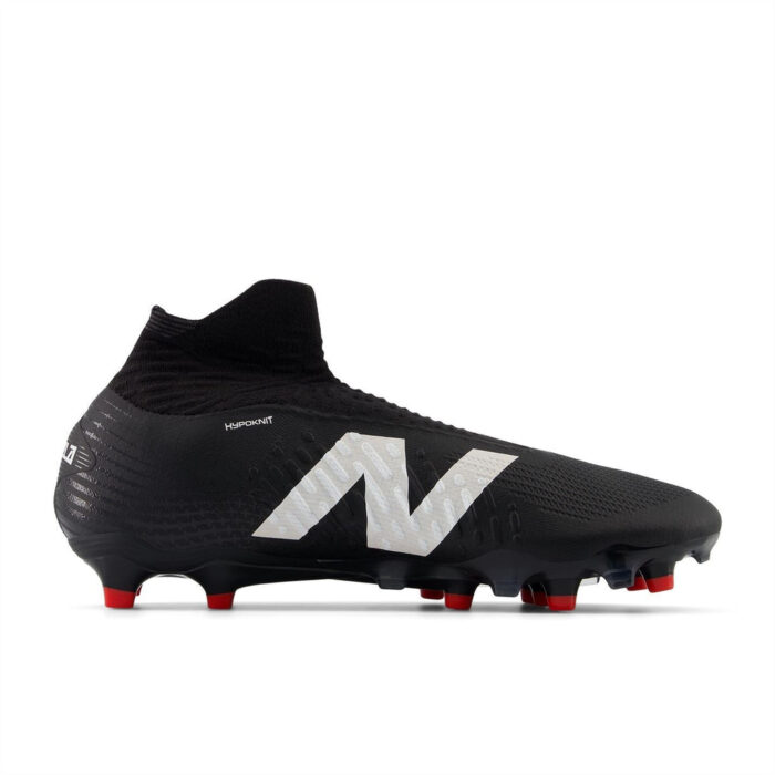 New Balance Tekela V4+ Firm Ground Football Boots – Black/White – view 6