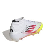 adidas Womens F50 Firm Ground Football Boots – White/Red – view 4