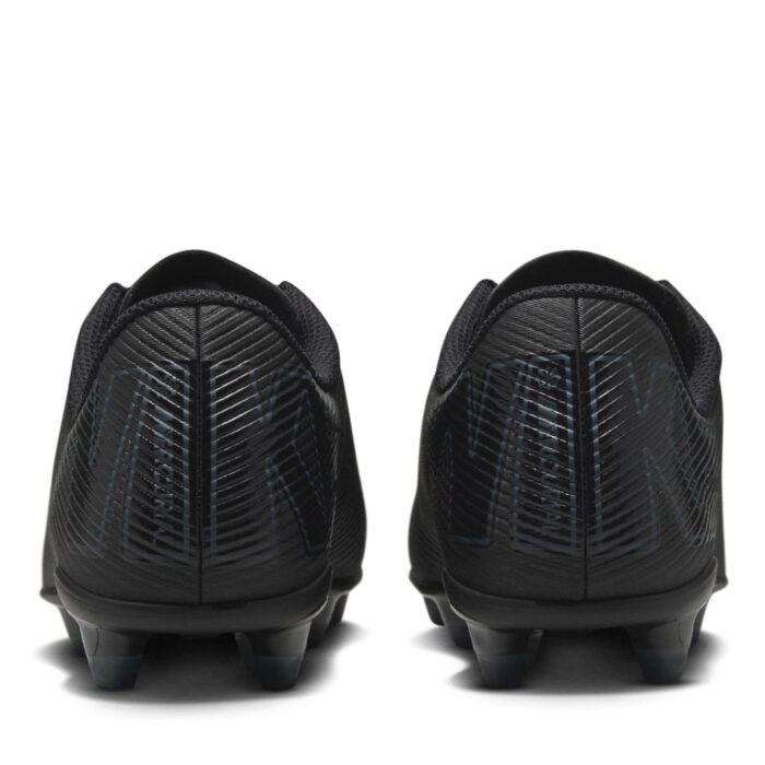 Nike Mercurial Vapor 16 Junior Firm Ground Football Boots – Blk/Deep Jungle – view 6