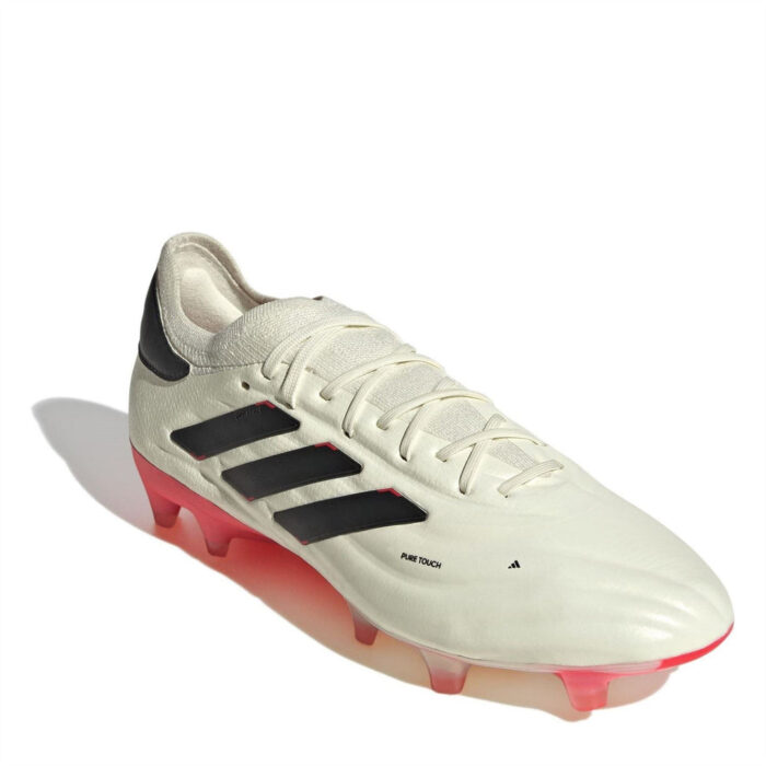 adidas Copa Pure Ii+ Firm Ground Football Boots – White/Black/Red - Image 3