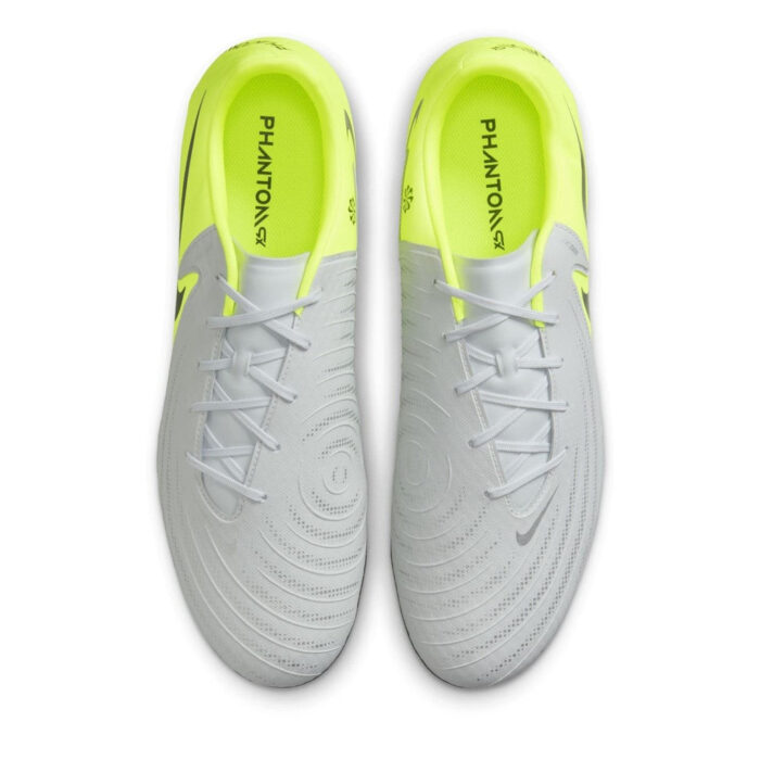 Nike Phantom Gx Ii Firm Ground Football Boots – Silver/Volt – view 5
